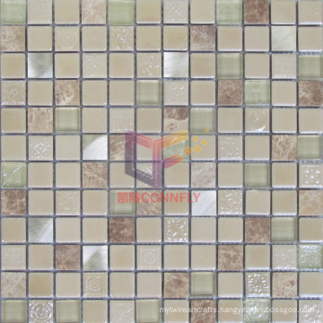 Glass Aluminium Mix Stone and Ceramic Mosaic (CS234)